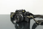 Olympus OM - 10 + 50mm 1.8 Olympus lens - Dutch|Thrift