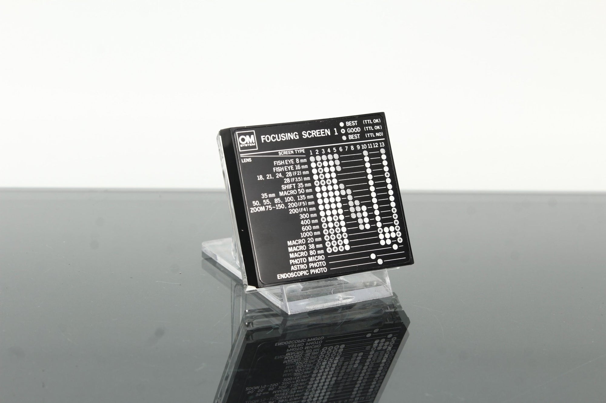 Olympus OM System Focusing Screen - Dutch|Thrift