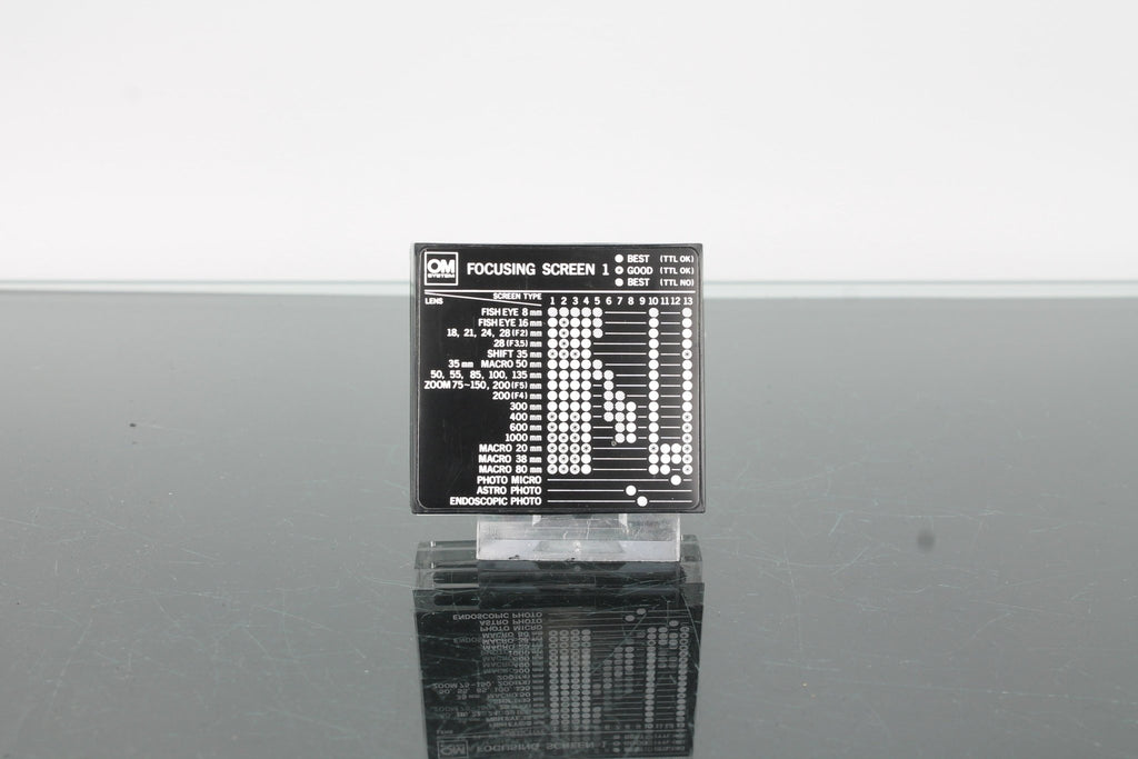 Olympus OM System Focusing Screen - Dutch|Thrift