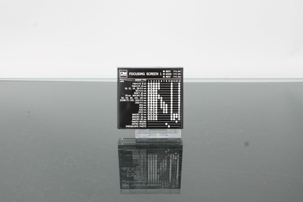 Olympus OM System Focusing Screen - Dutch|Thrift