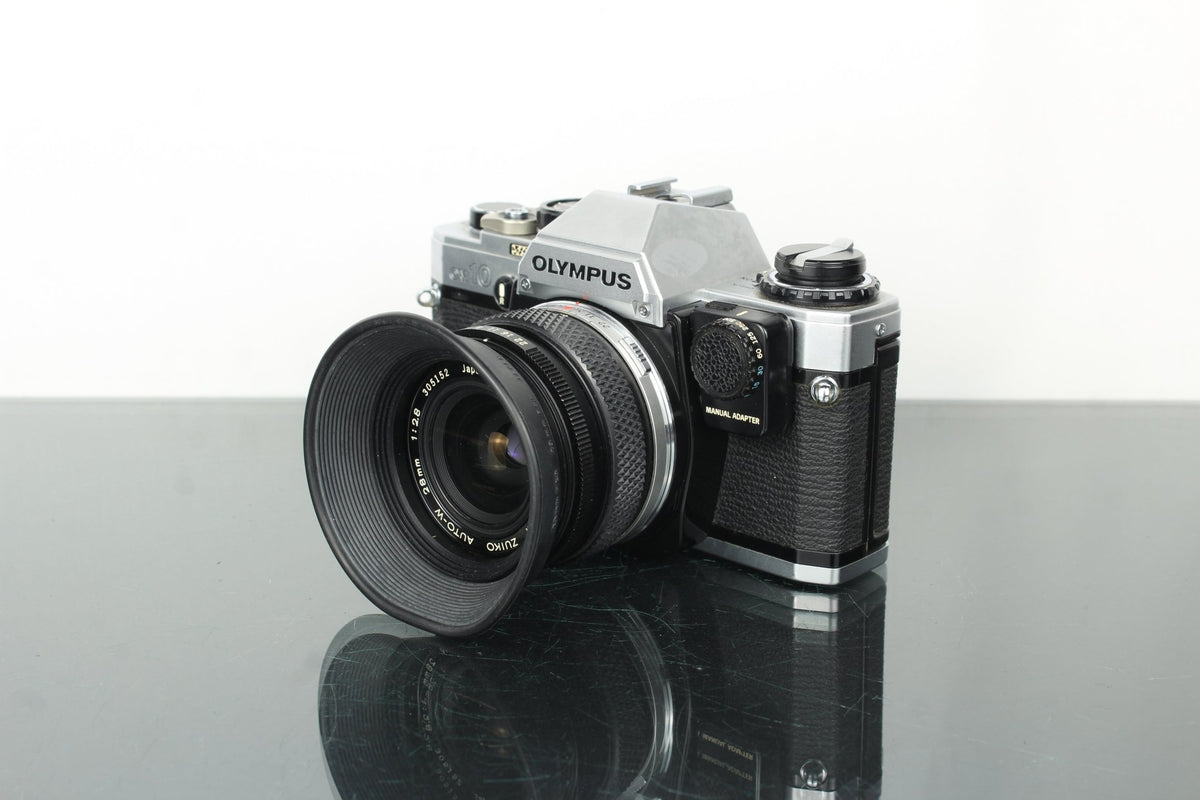 Olympus OM10 + Olympus OM 28mm 1:2.8 lens - Dutch|Thrift