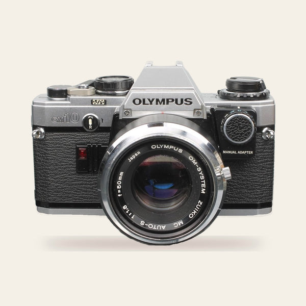 Olympus OM10 + Olympus OM F50mm 1:1.8