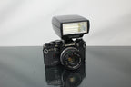 Olympus OM10 + OM Auto - S 50mm 1.8 Olympus lens - Dutch|Thrift