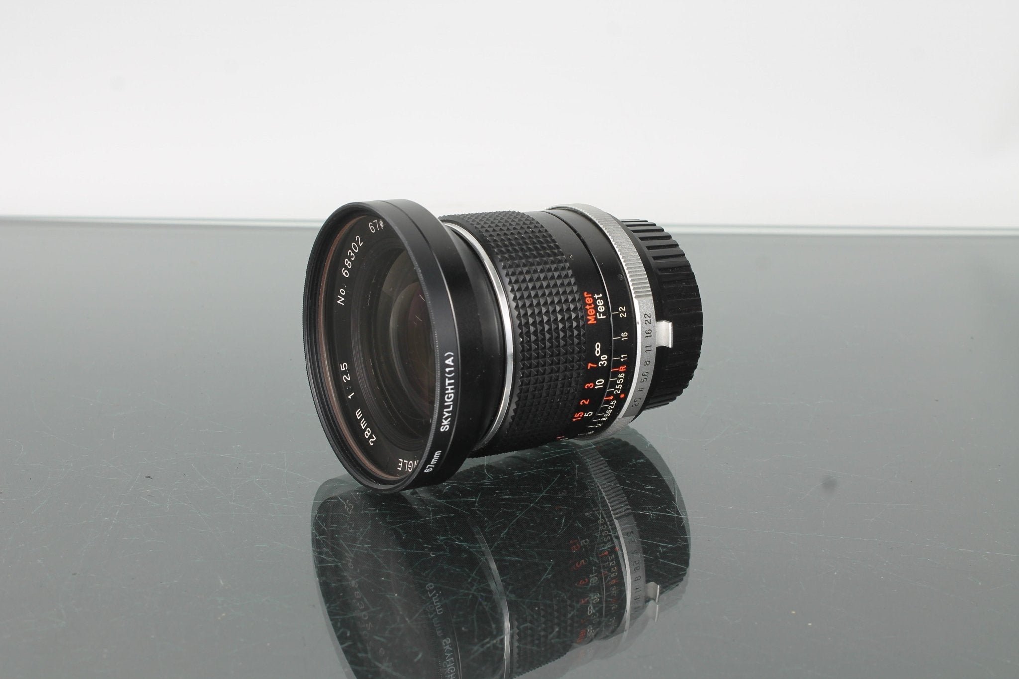 Panagor Auto Wide Angle 28mm f/2.5 Prime Lens - Made in Japan