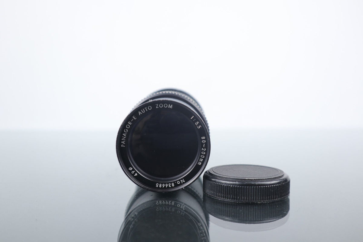 Panagor - E Auto Zoom Lens | 1:5.5 80 - 200mm | Minolta MD Mount - Dutch|Thrift
