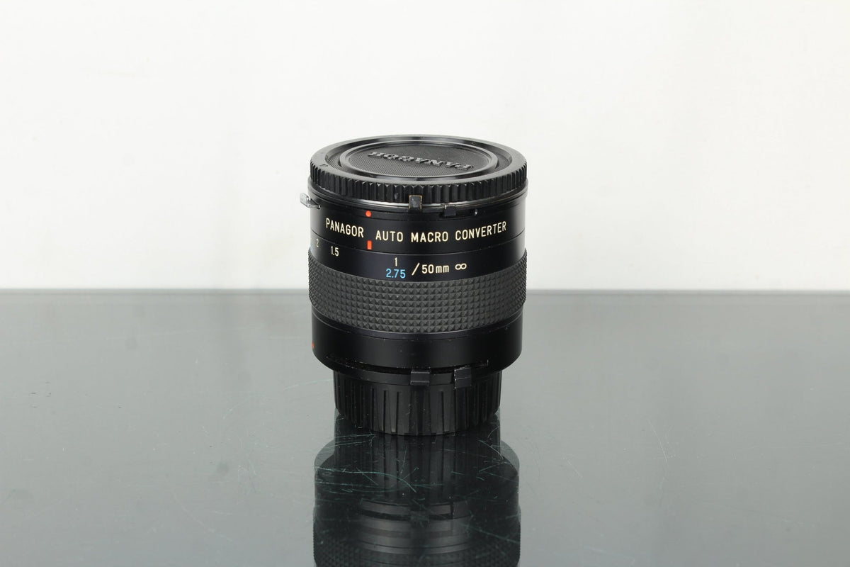 Panagor Macro Converter MD 2.75/50mm Minolta MD Mount - Dutch|Thrift