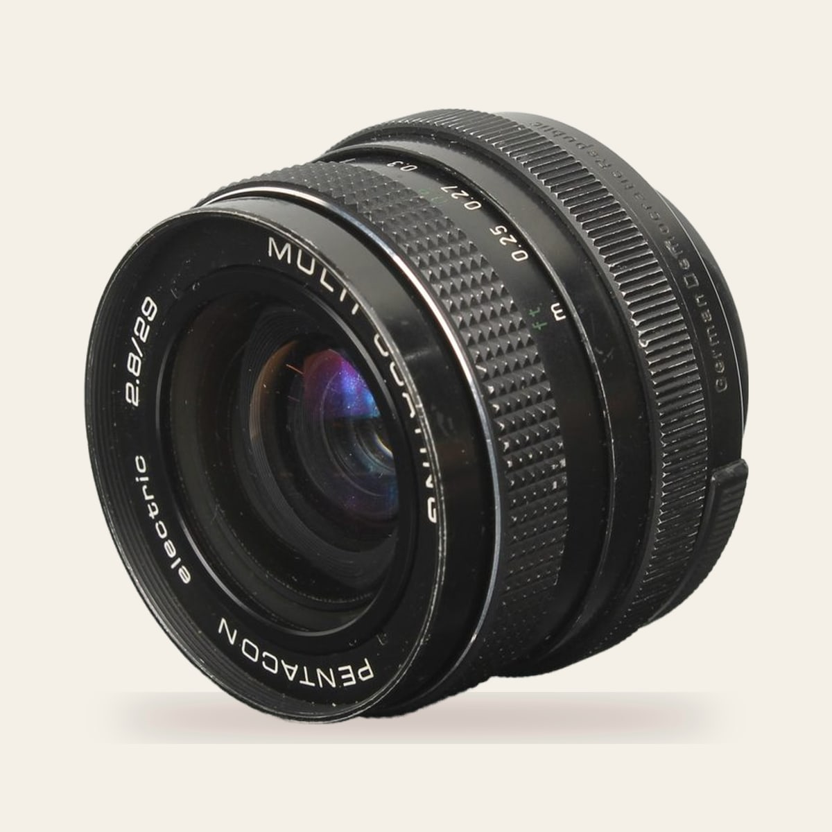 Pentacon 2.8/29 electric Multi Coating