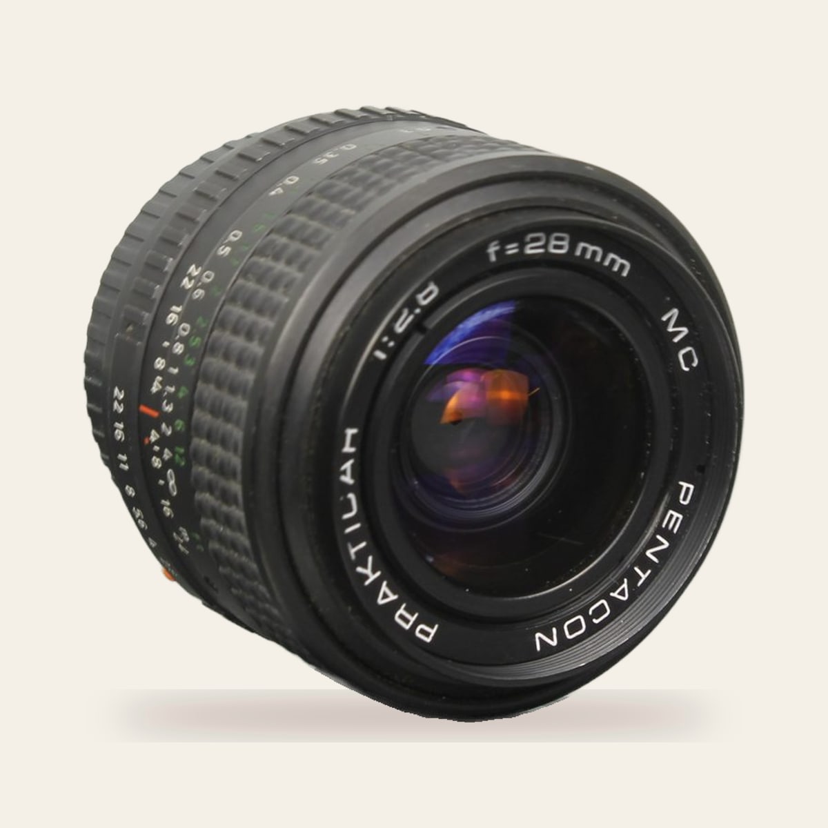Pentacon Prakticar f/2.8 28mm MC