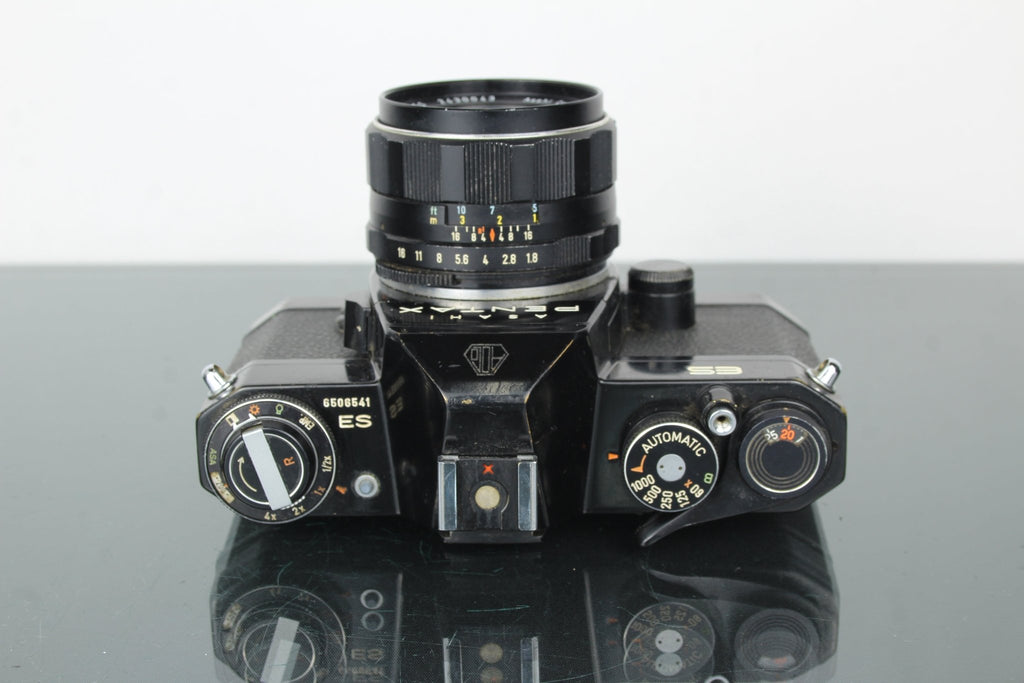 Pentax Asahi ES + Super - Takumar 55mm 1.8 M42 lens - Dutch|Thrift