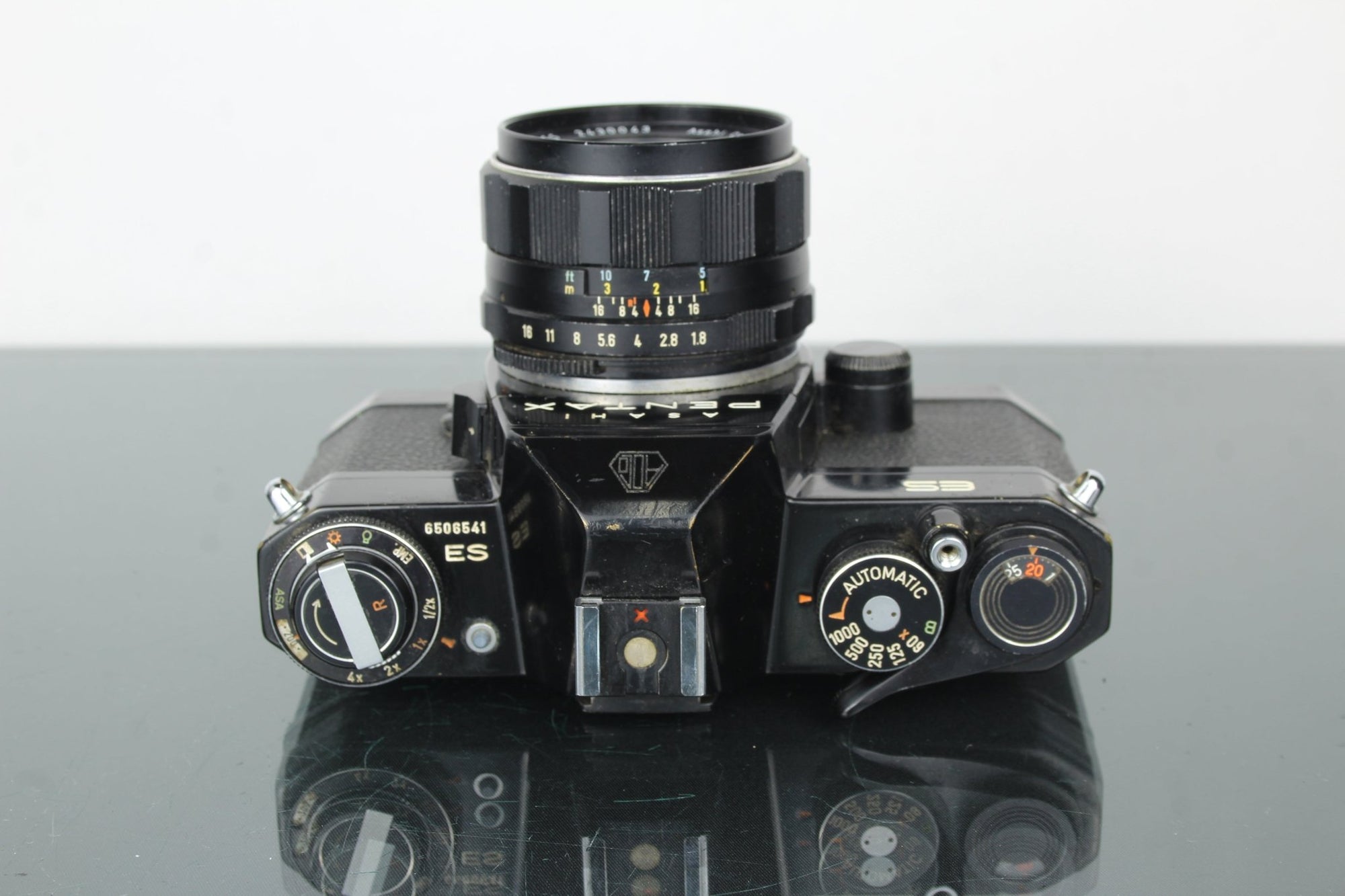 Pentax Asahi ES + Super - Takumar 55mm 1.8 M42 lens - Dutch|Thrift