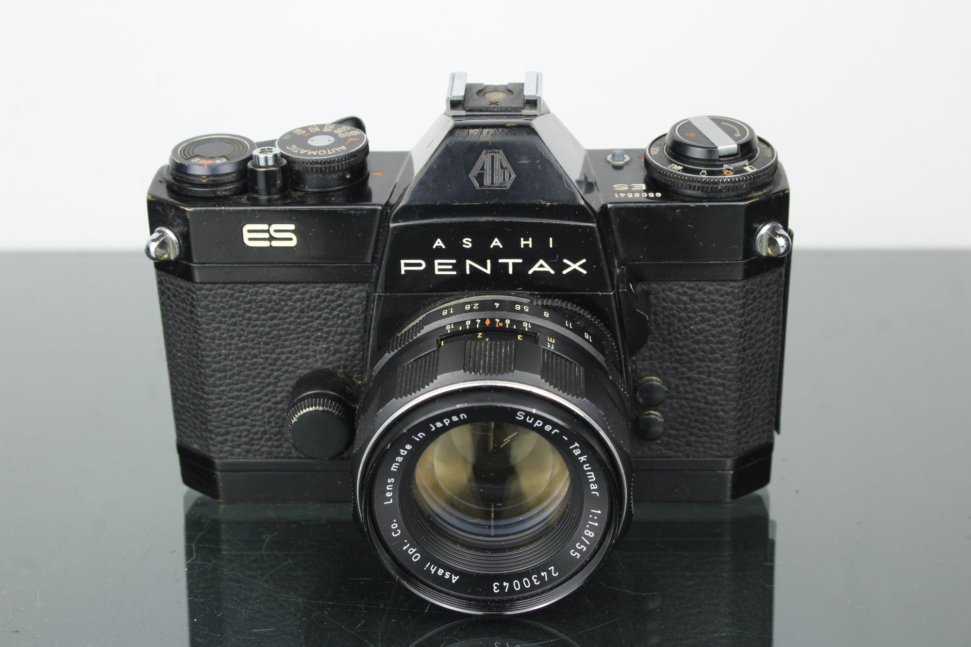 Pentax Asahi ES + Super - Takumar 55mm 1.8 M42 lens - Dutch|Thrift