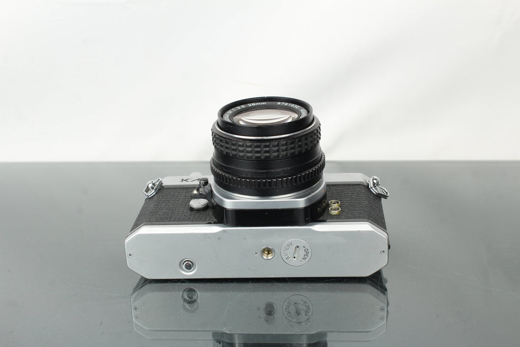 Pentax KM Asahi + 28mm 1:3.5 Pentax - M lens - Dutch|Thrift