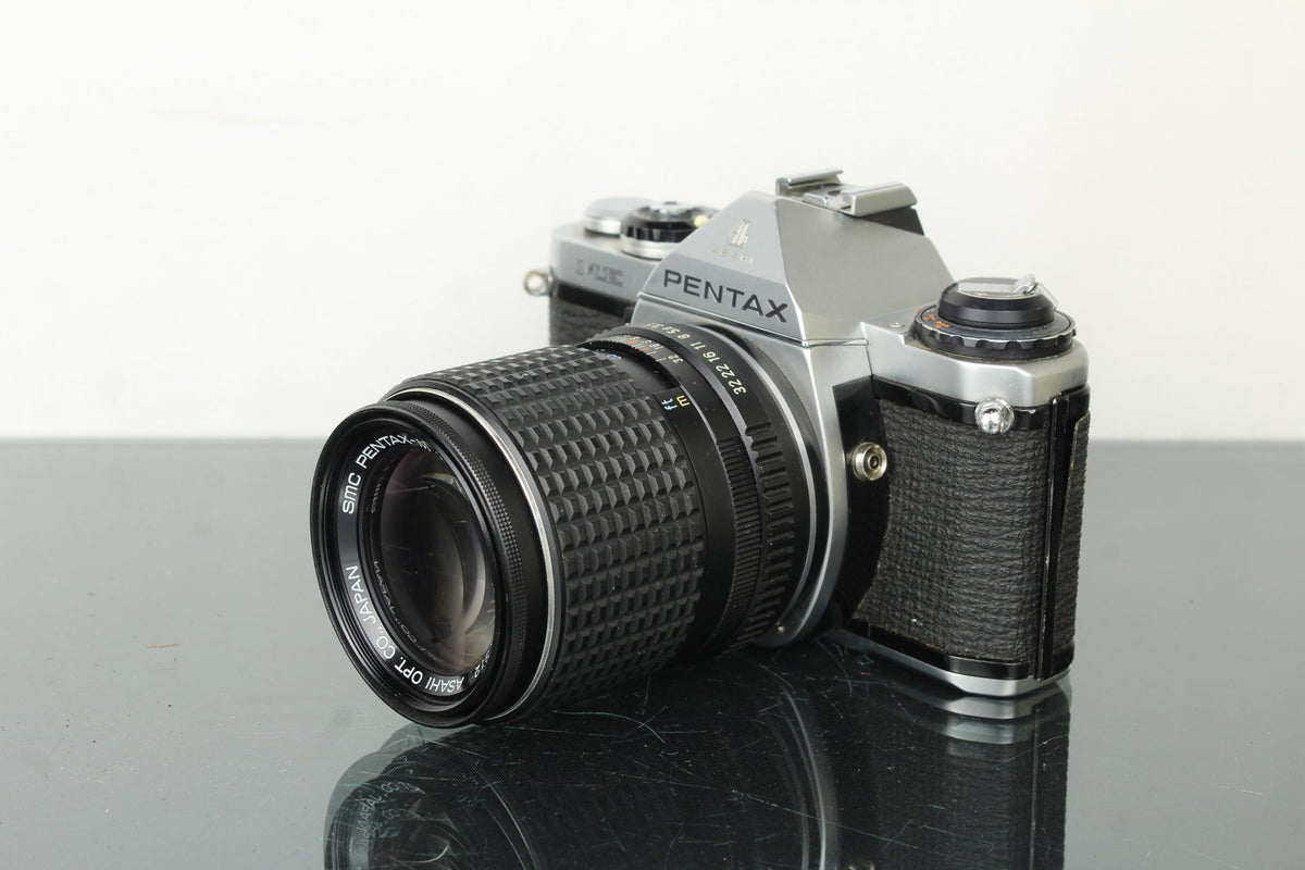 Pentax ME + Pentax M 135mm f/3.5 lens - Dutch|Thrift