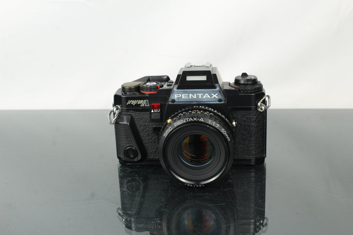 Pentax Program A + 50mm 1.7 Pentax lens - Dutch|Thrift