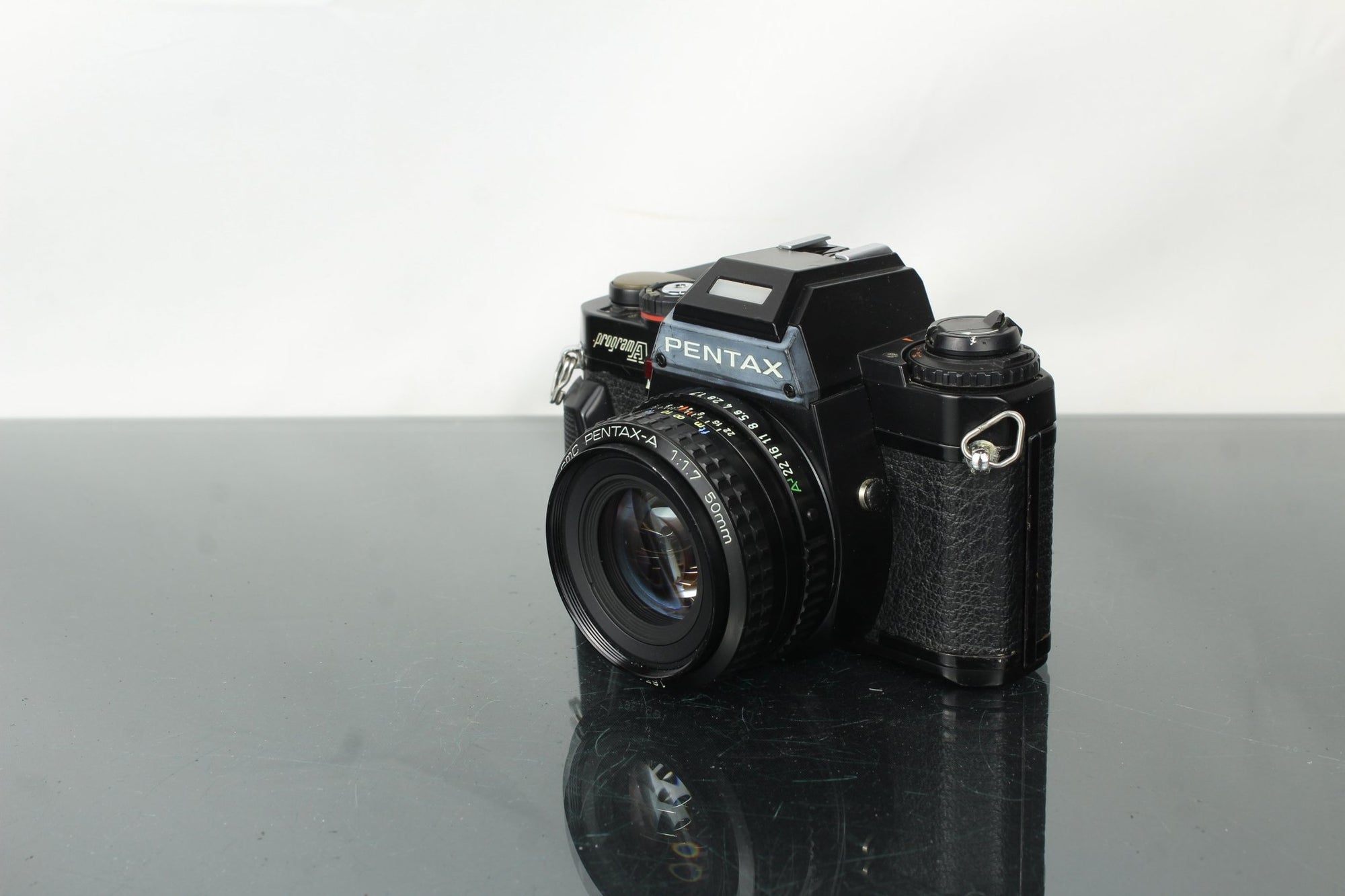 Pentax Program A + 50mm 1.7 Pentax lens - Dutch|Thrift