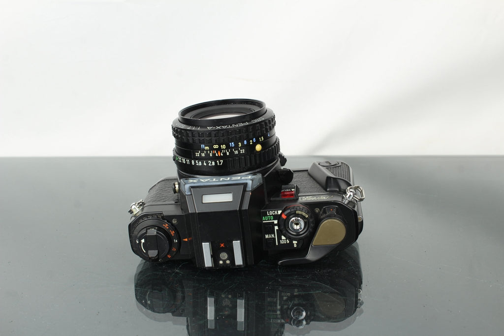 Pentax Program A + 50mm 1.7 Pentax lens - Dutch|Thrift