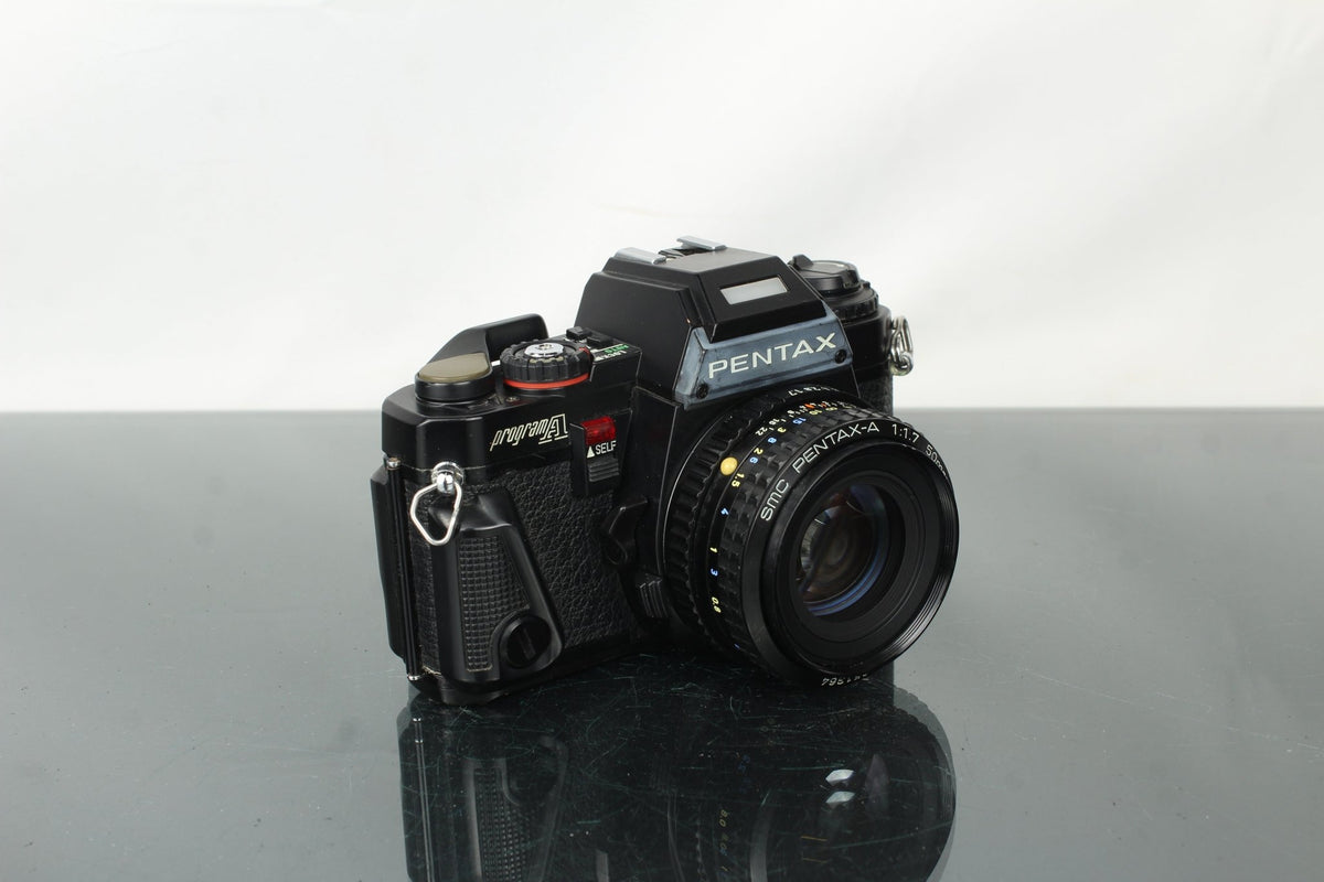 Pentax Program A + 50mm 1.7 Pentax lens - Dutch|Thrift