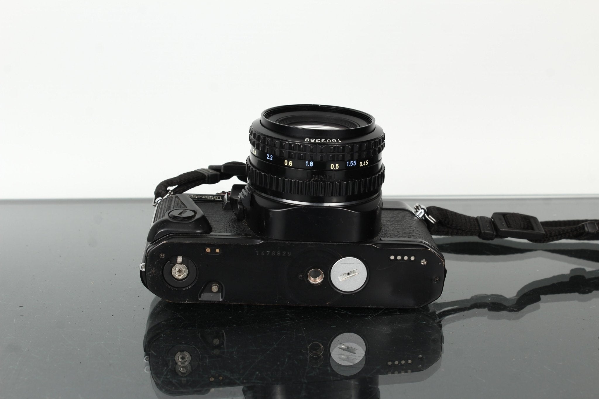 Pentax Program A 35mm SLR Film Camera with 50mm f/1.7 Lens – Dutch