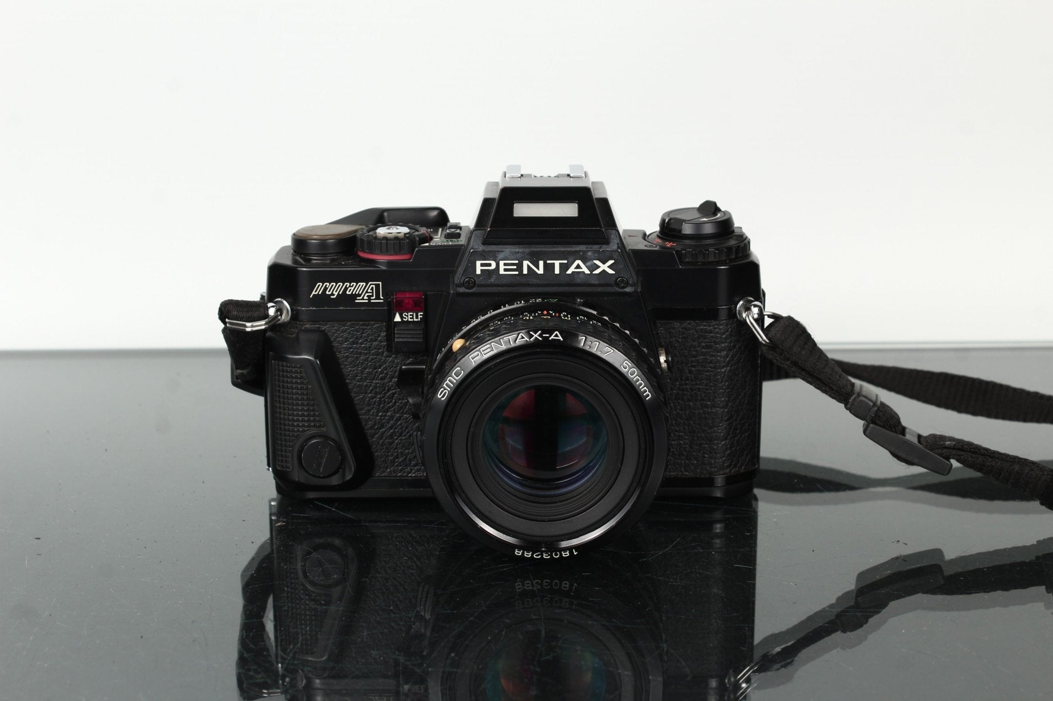 PENTAX program A 一眼レフカメラ Pentax Program A 35mm SLR Film Camera with 50mm f/1.7 Lens – Dutch