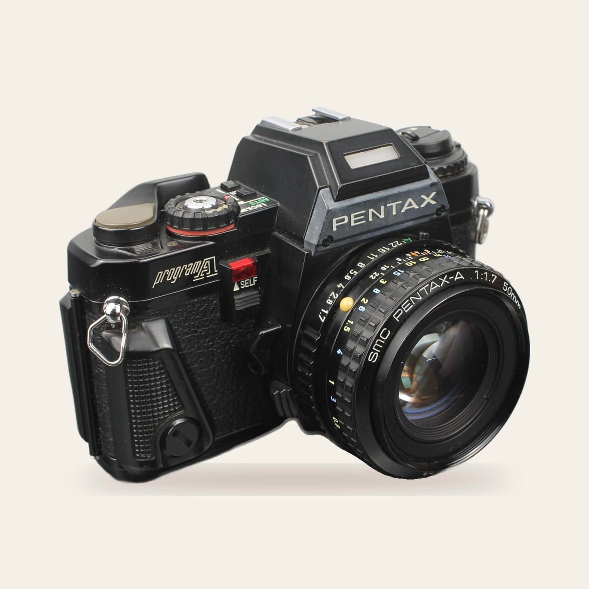 Pentax Program A + SMC Pentax-A 1:1.7 50mm