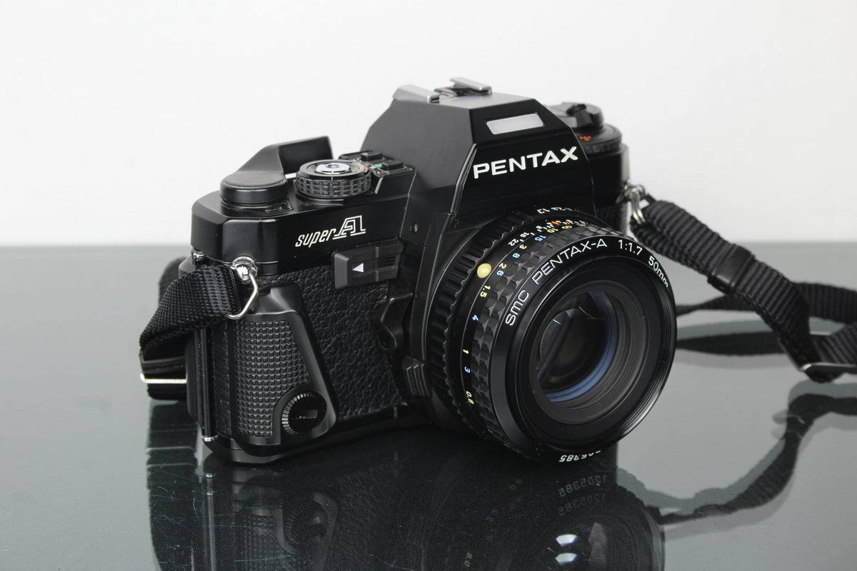 Pentax Super A + 50mm 1.7 Pentax lens - Dutch|Thrift