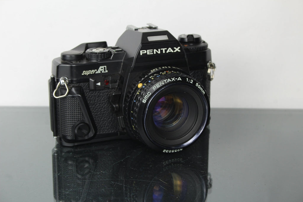 Pentax Super A + 50mm F2 Pentax - A lens (K mount) - Dutch|Thrift