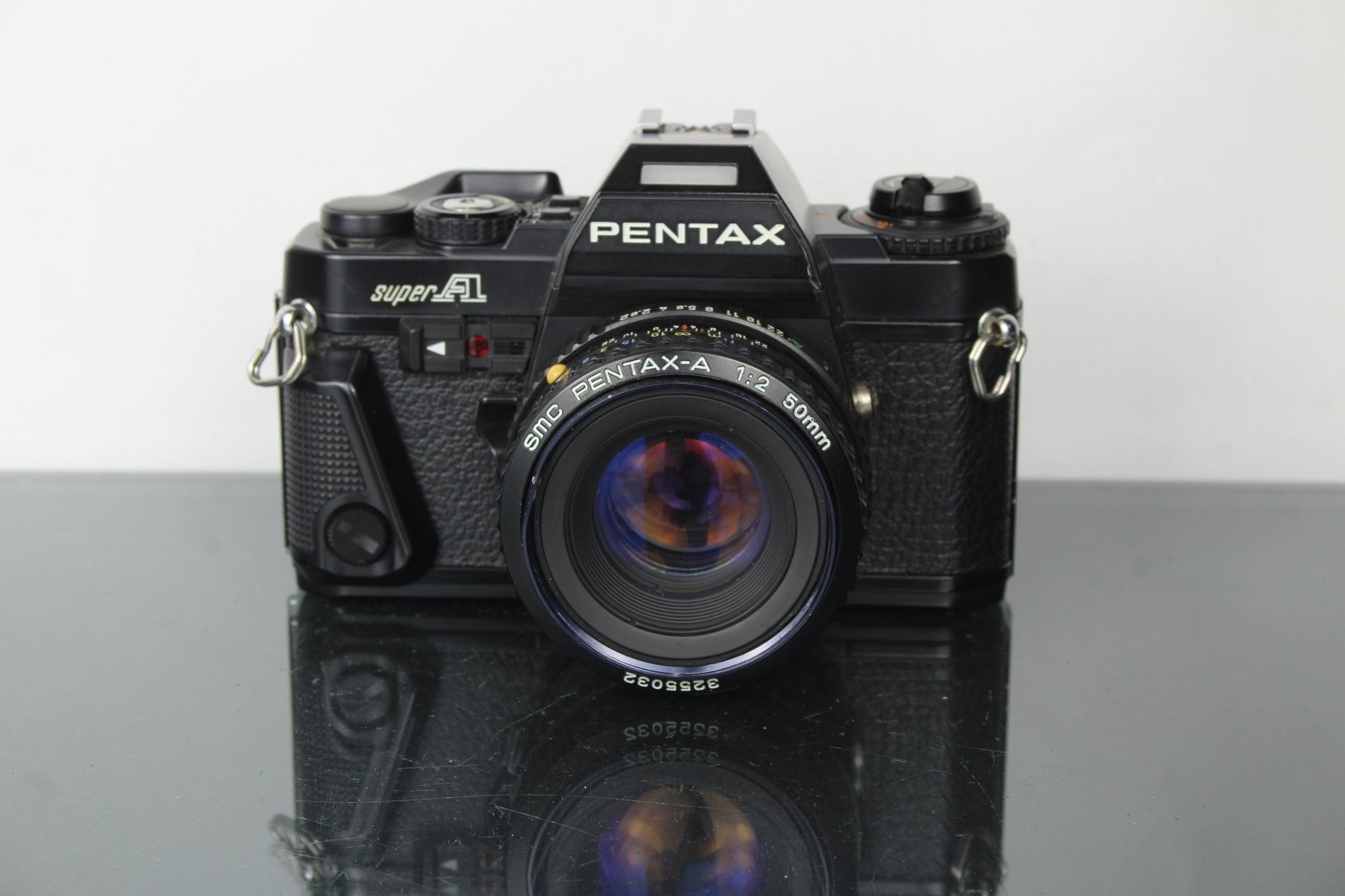 Pentax Super A + 50mm F2 Pentax - A lens (K mount) - Dutch|Thrift