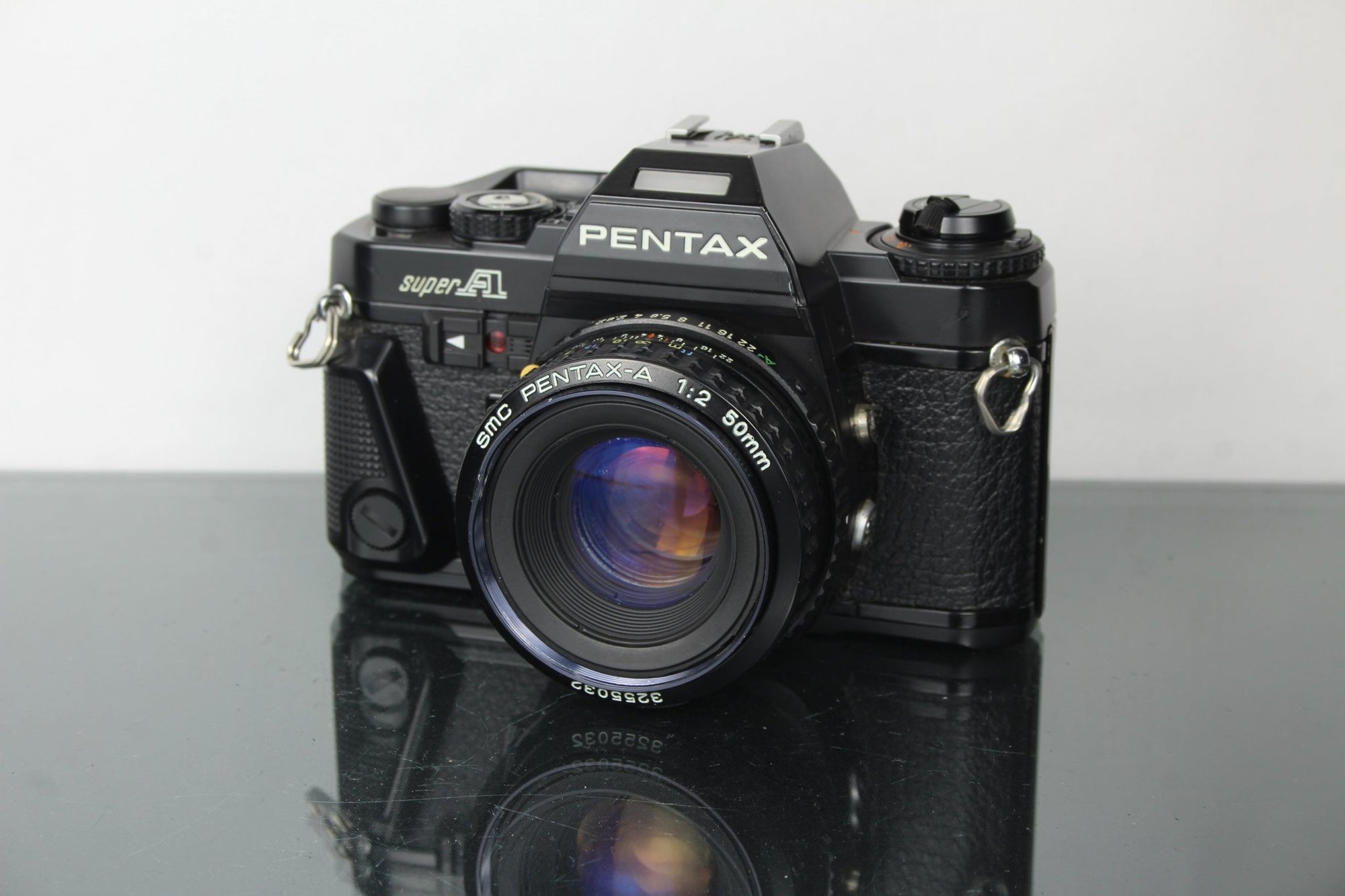 Pentax Super A + 50mm F2 Pentax - A lens (K mount) - Dutch|Thrift