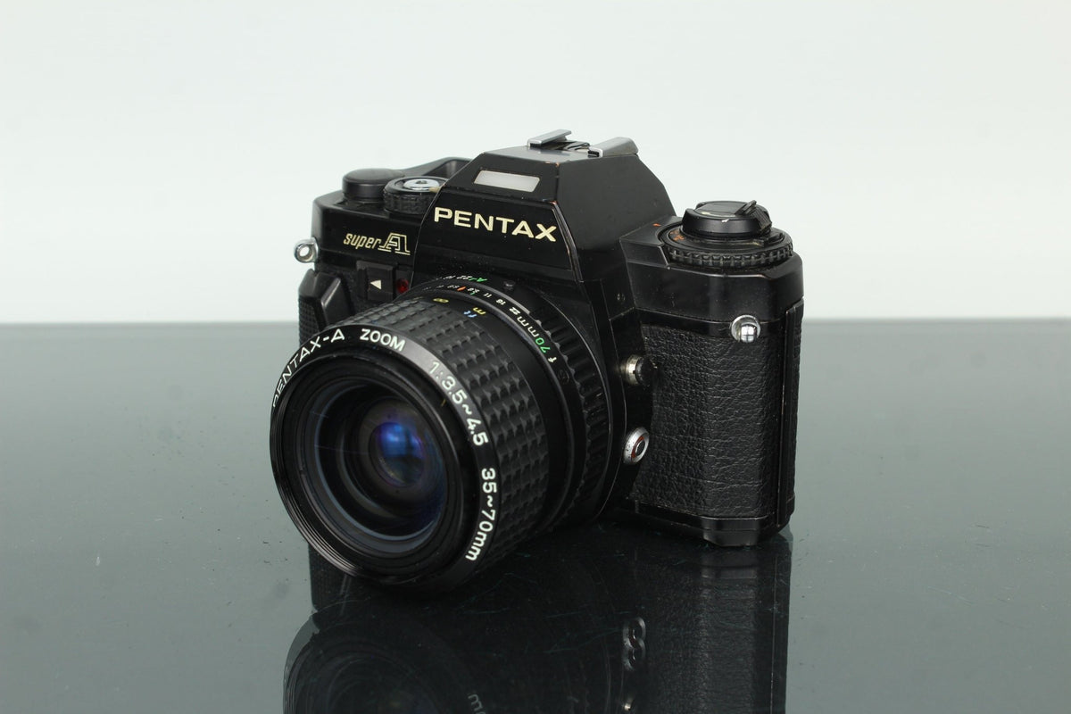 Pentax Super A + Pentax - A Zoom 1:3.5 - 4.5 35 - 70mm - Dutch|Thrift