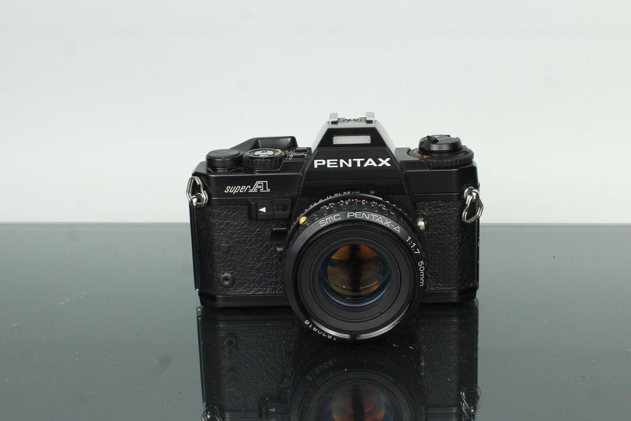 Pentax Super A Film Camera with SMC 50mm f/1.7 Lens | Excellent