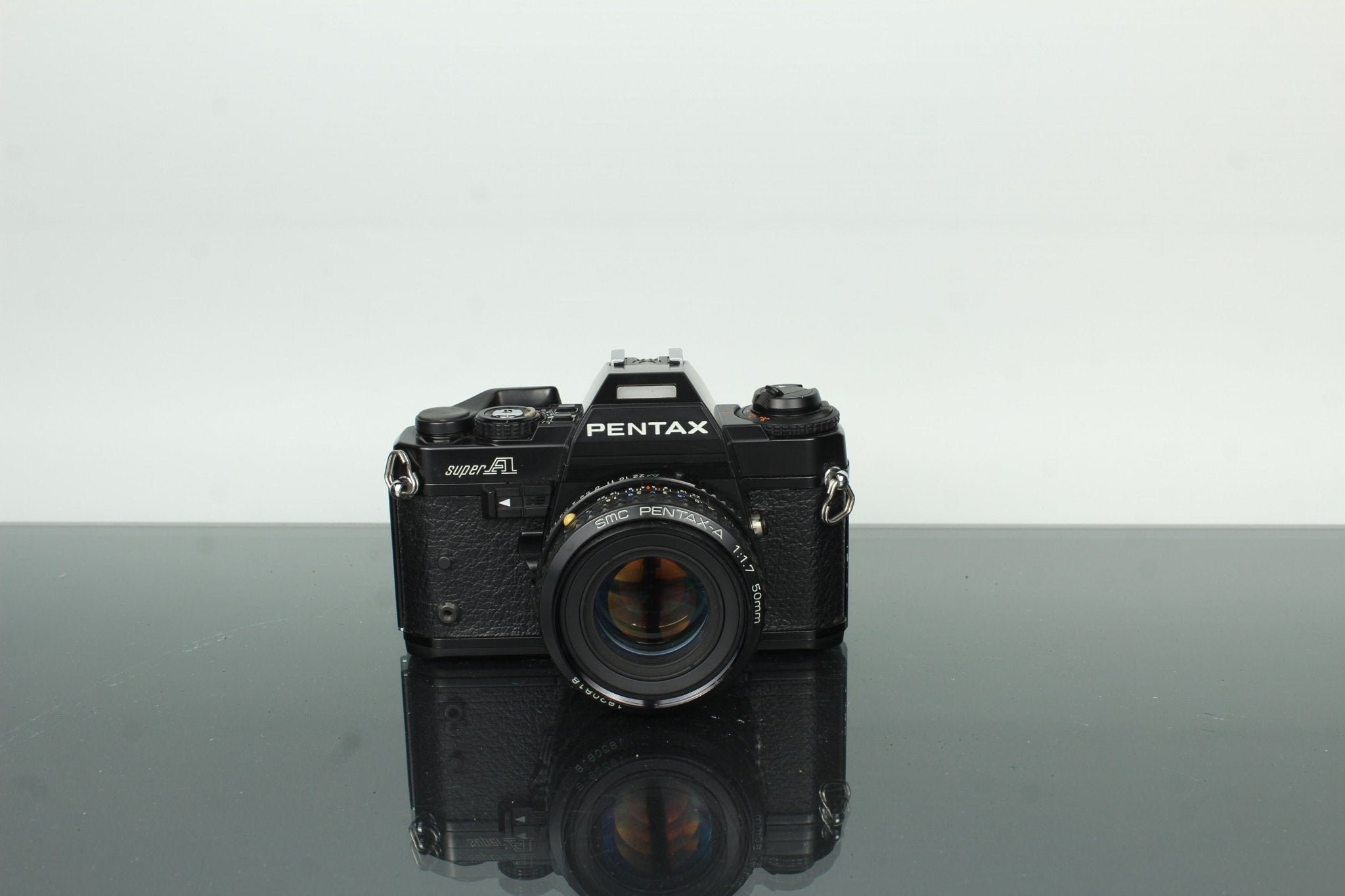 Pentax Super A Film Camera with SMC 50mm f/1.7 Lens | Excellent