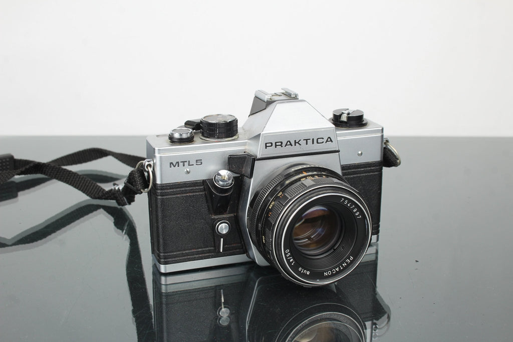 Praktica MTL 5 + 50mm 1.8 Pentacon lens (M42 mount) - Dutch|Thrift