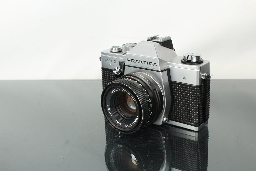 Praktica MTL3 + Pentacon Auto 1.8/50 Multi Coating lens - Dutch|Thrift