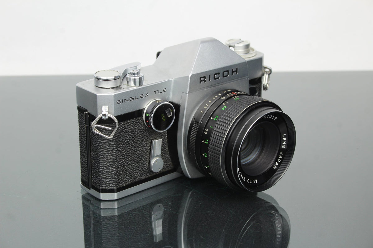 Ricoh Singlex TLS + 50mm 1:2 Auto Rikenon lens - Dutch|Thrift