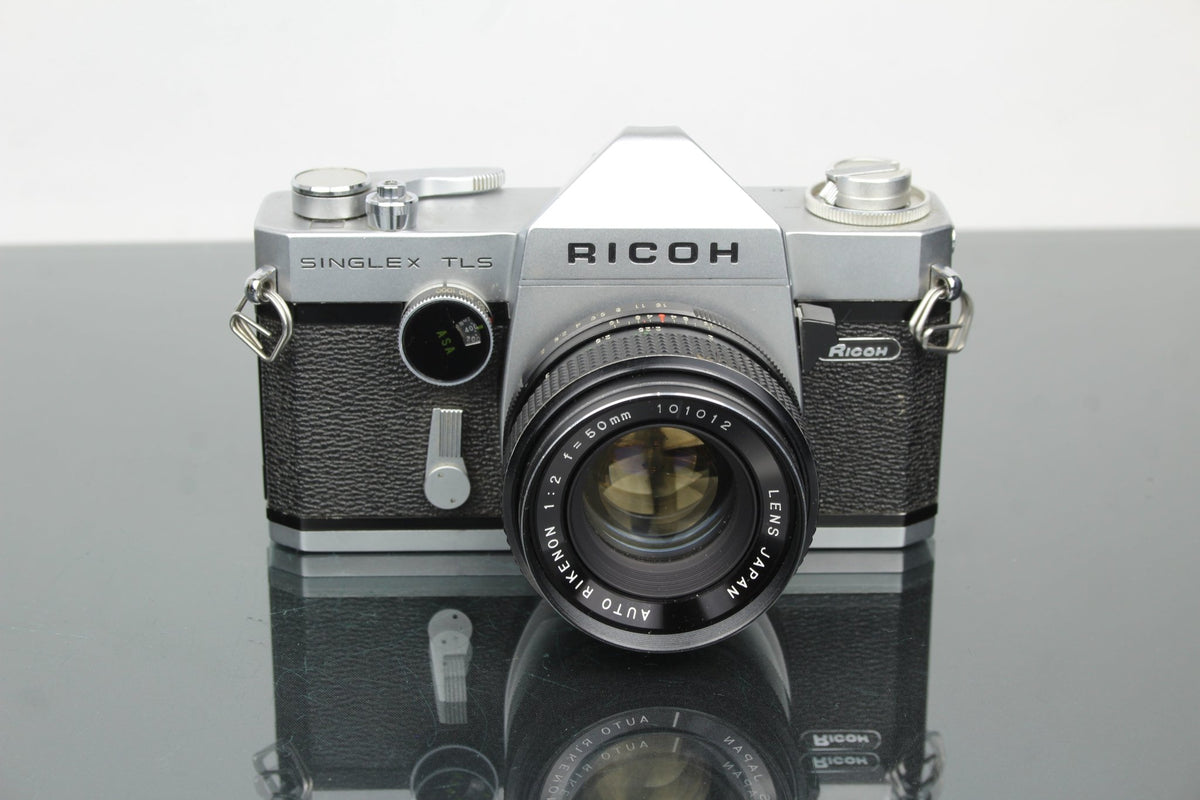 Ricoh Singlex TLS + 50mm 1:2 Auto Rikenon lens - Dutch|Thrift