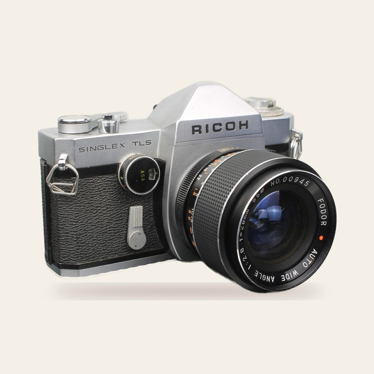 Ricoh Singlex TLS + Fodor Auto Wide Angle 28mm f/2.8