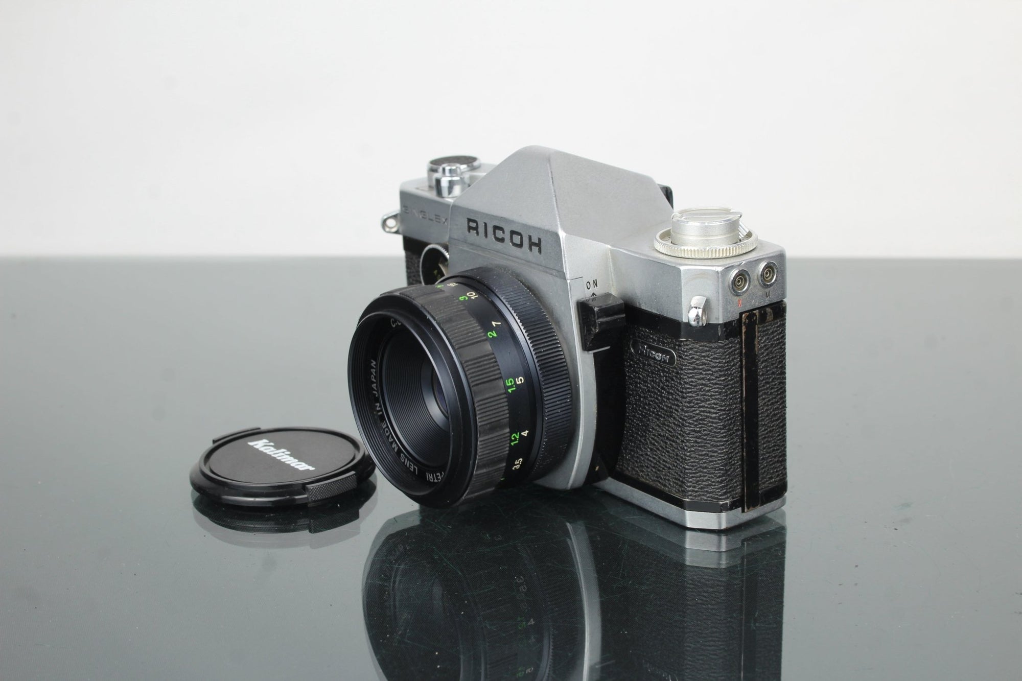 Ricoh Singlex TLS + Petri Auto 55mm f/2.8 lens - Dutch|Thrift