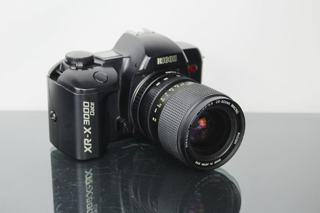 Ricoh XR - X 3000 Date + Rikenon 28 - 80mm 1:3.5 - 5.6 lens - Dutch|Thrift