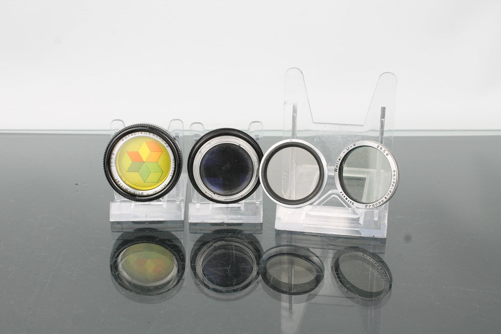 Rollei Lens Filter Yellow + Rollei UV Lens Filter + Rollei Extension Ring + Rollei Converter - Dutch|Thrift