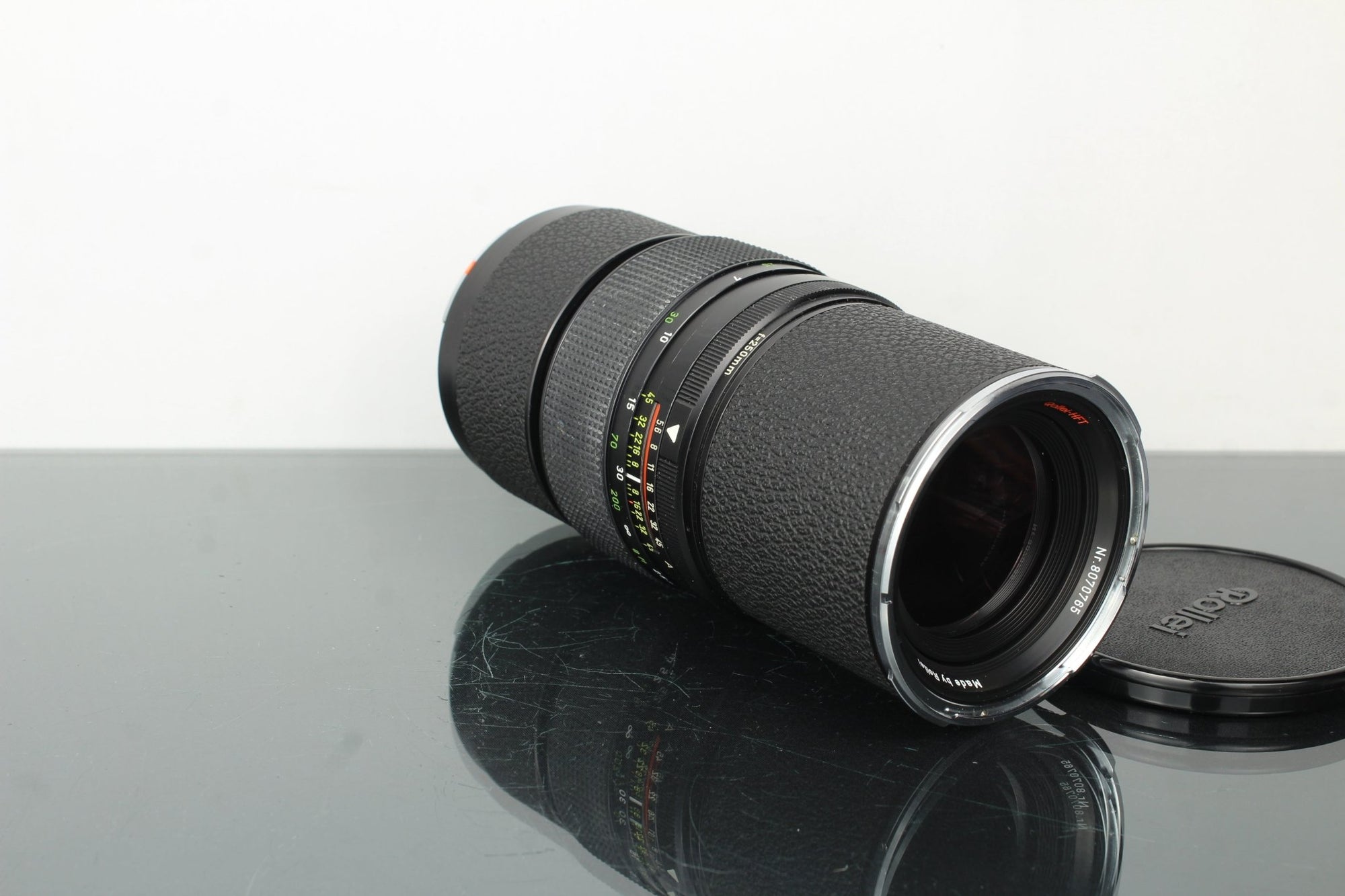 Rollei Sonnar 5.6/250mm Rollei HFT RolleiFlex SLX + Rollei SLX mount - Dutch|Thrift