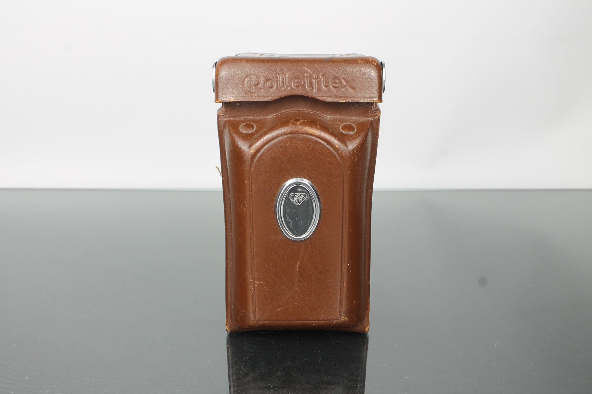 Vintage Rolleiflex 35c Zeiss Planar Leather Ever-Ready Case
