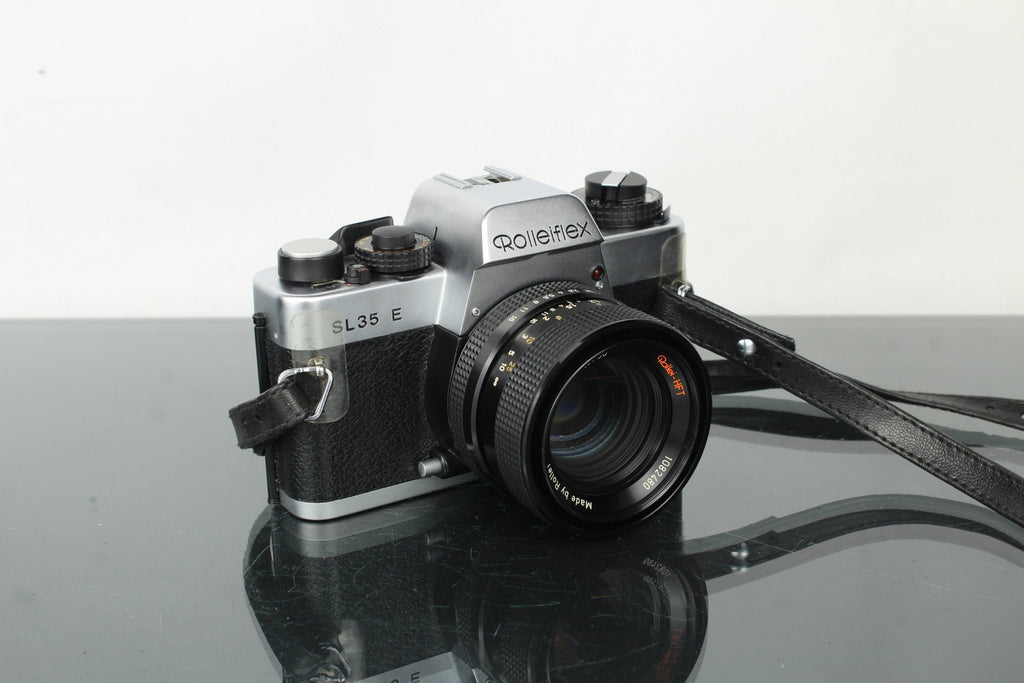 Rolleiflex SL35 E + Rollei HFT Planar 50mm 1.8 lens - Dutch|Thrift