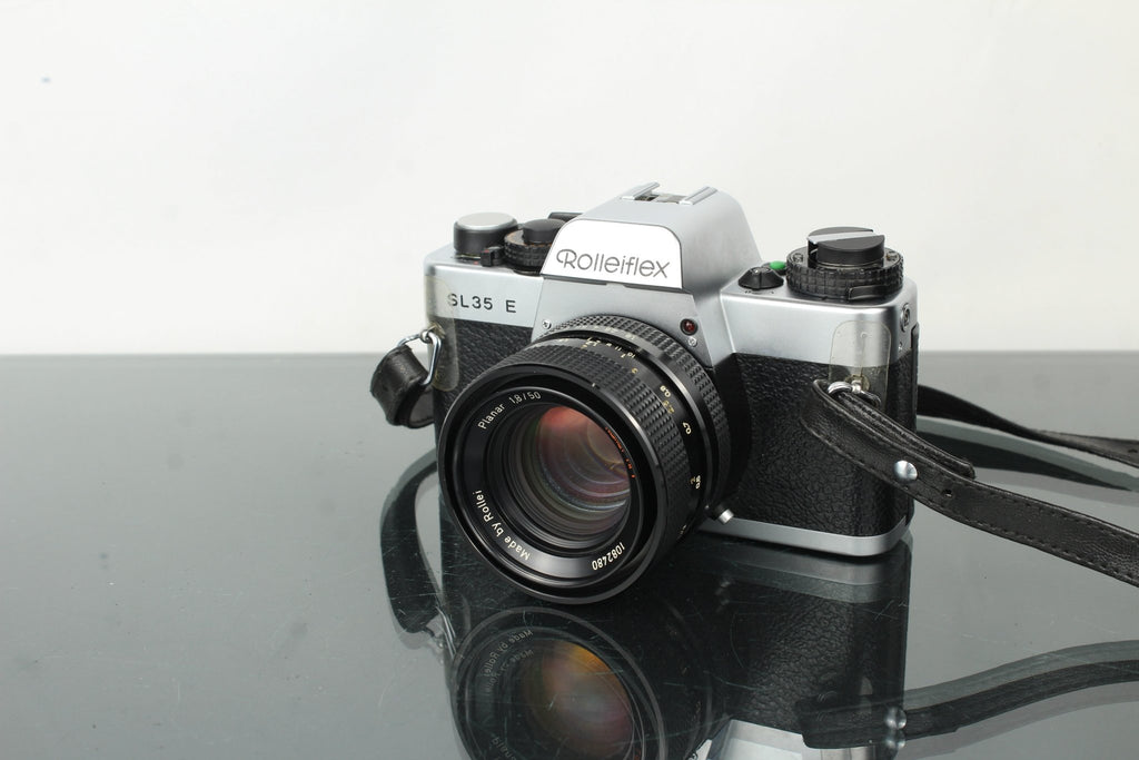 Rolleiflex SL35 E + Rollei HFT Planar 50mm 1.8 lens - Dutch|Thrift