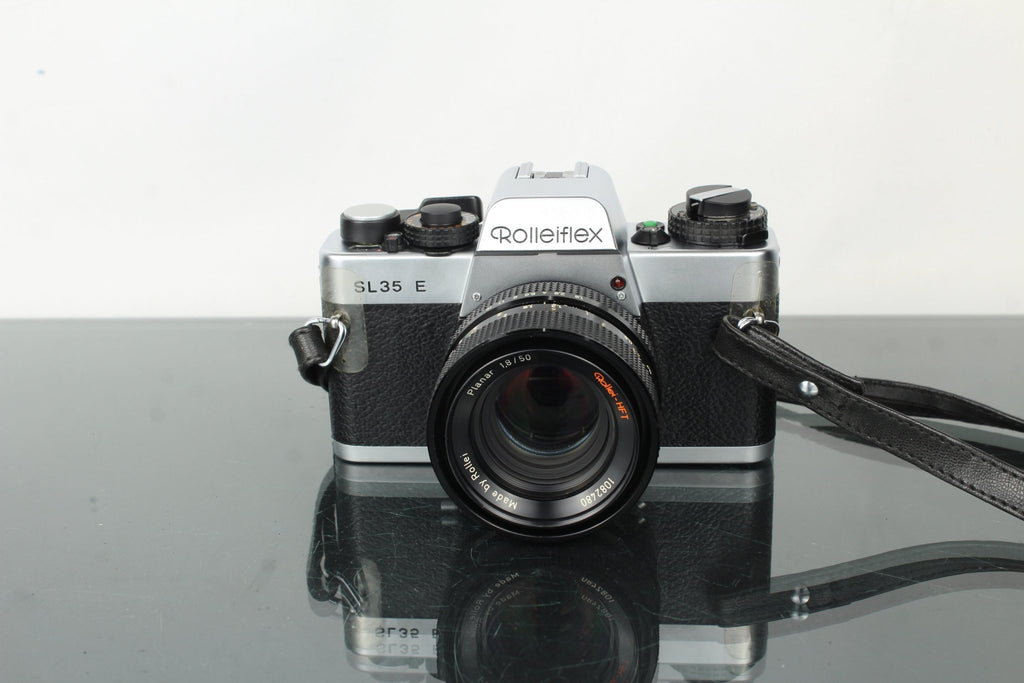 Rolleiflex SL35 E + Rollei HFT Planar 50mm 1.8 lens - Dutch|Thrift