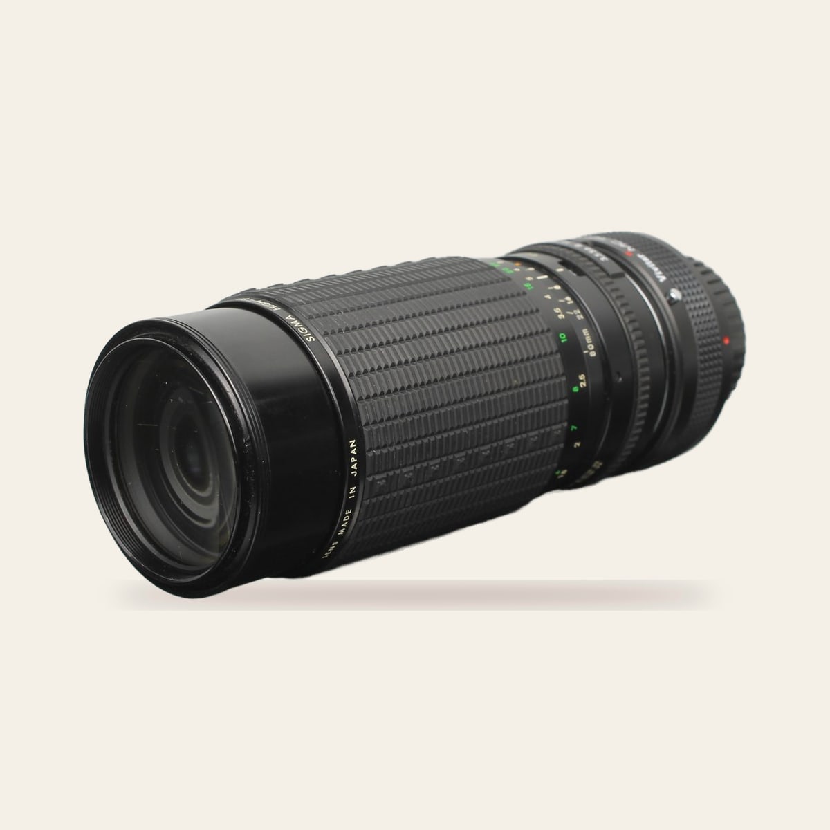Sigma 1:3.5-4 F=80-200mm + Vivitar MC Tele Converter