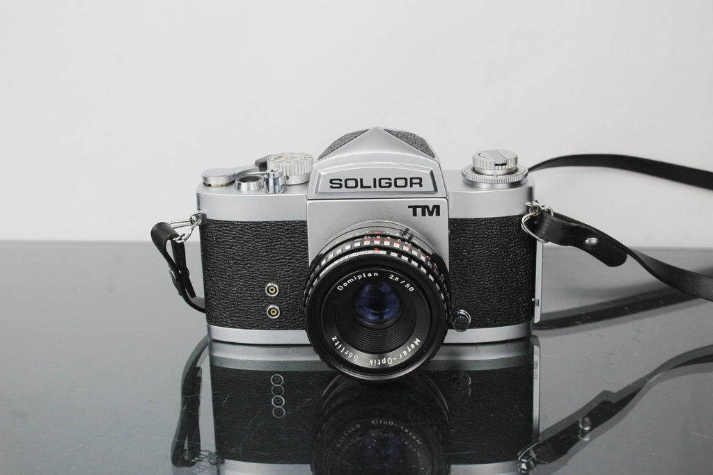 Soligor TM + 50mm 2.8 Meyer Optik Domiplan lens (M42 mount) - Dutch|Thrift