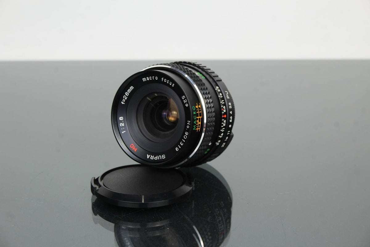 Supra MC 1:2.8 F=28mm Manual Focus Macro Lens (Unknown Mount) - Dutch|Thrift