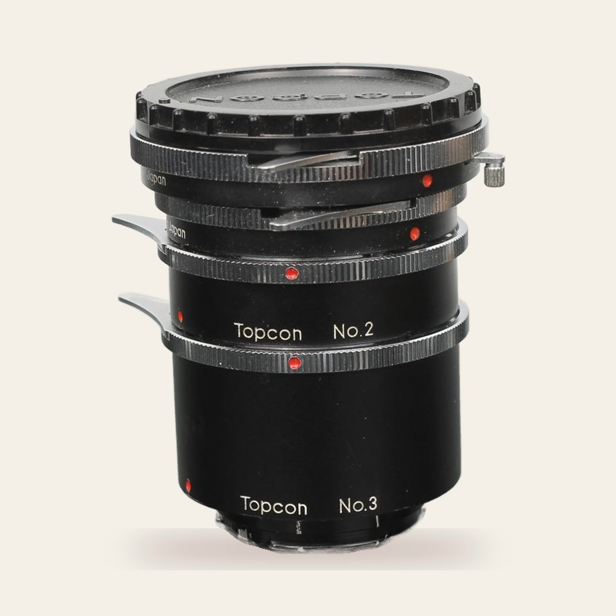 Topcon Extension Tubes No. 1, 2 & 3
