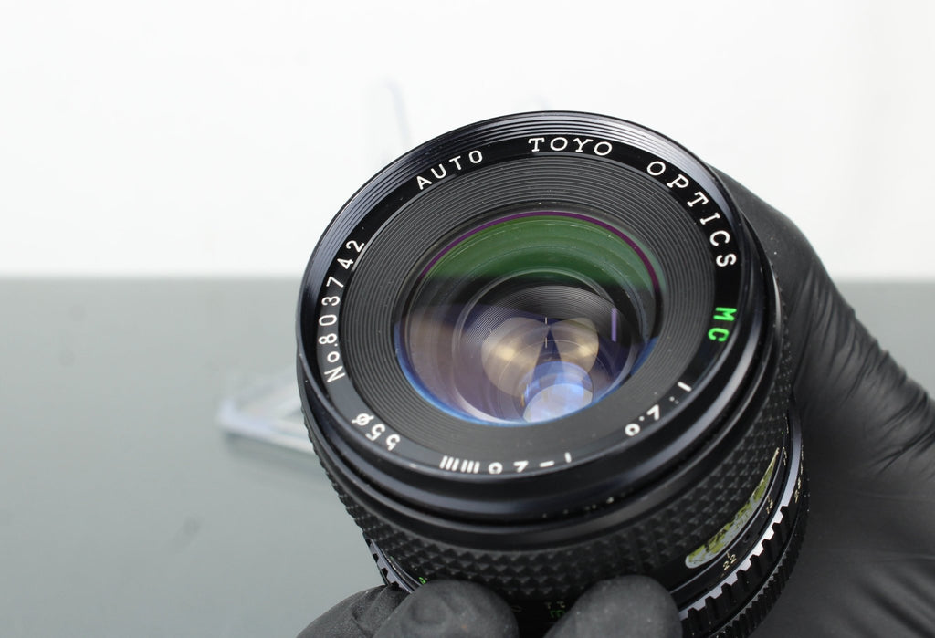 Toyo Auto Optics MC 1:2.8 F=28mm Canon FD Mount - Dutch|Thrift