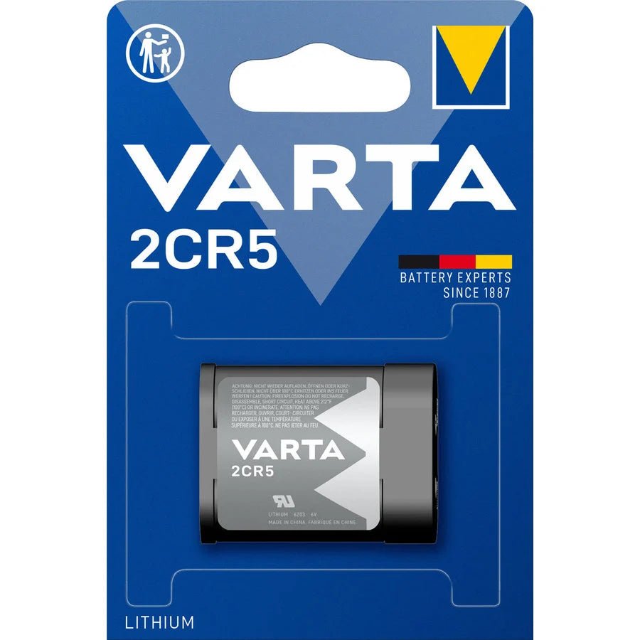 🔋 Varta 2CR5 6V Lithium blister 1 - Dutch|Thrift